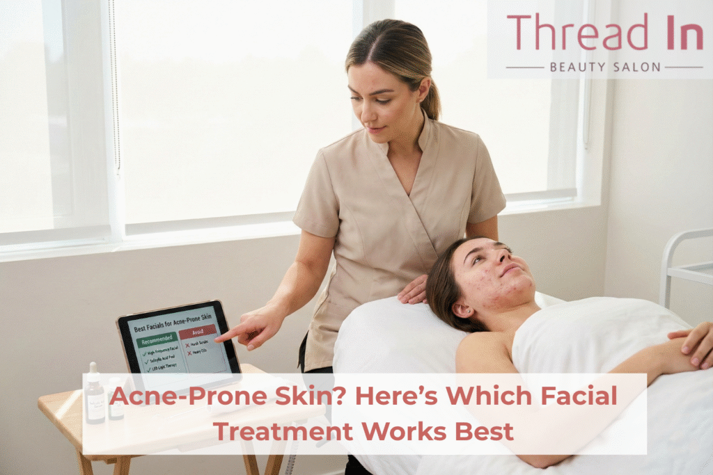 Acne-Prone Skin? Here’s Which Facial Treatment Works Best
