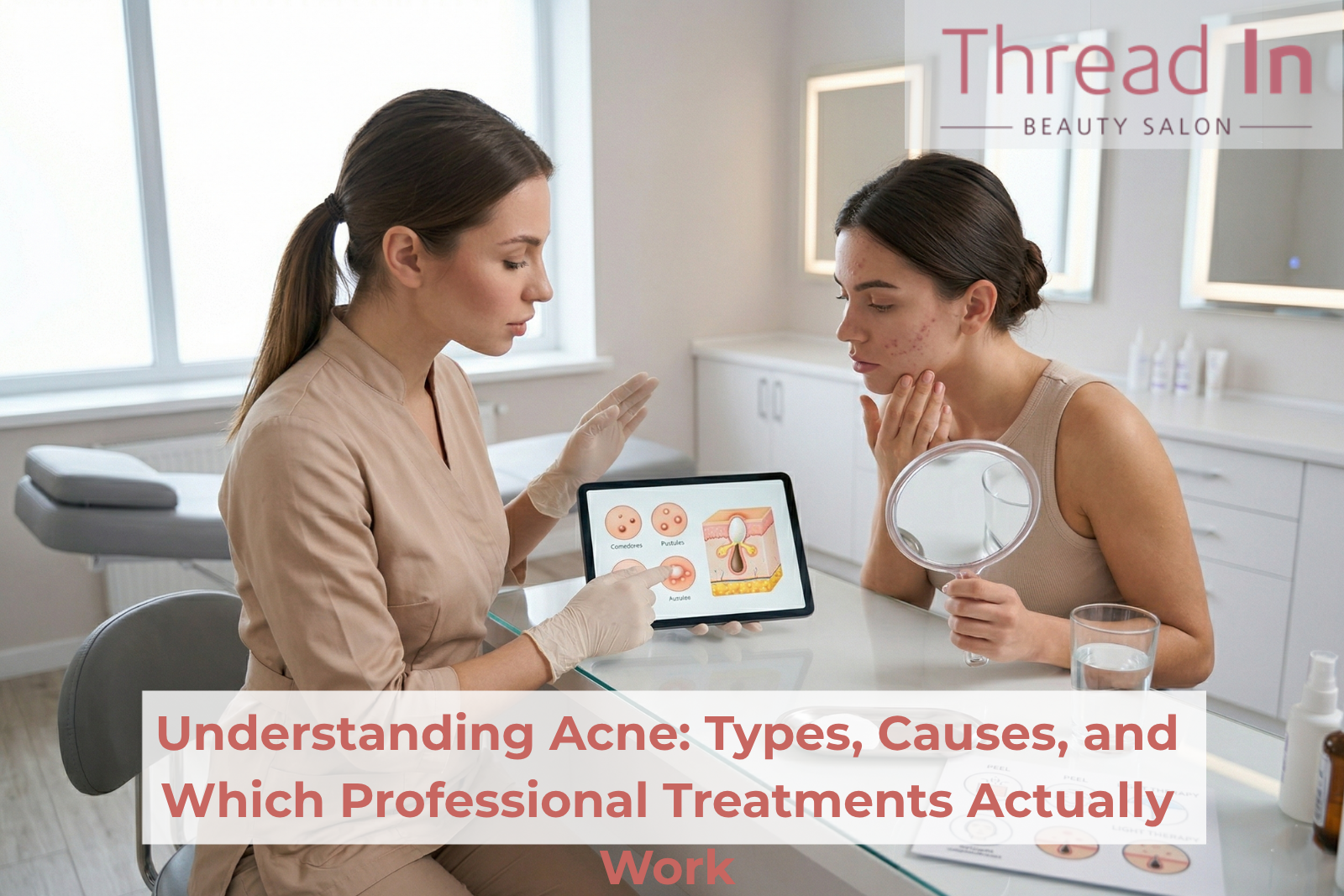 Understanding Acne: Types, Causes, and Which Professional Treatments Actually Work