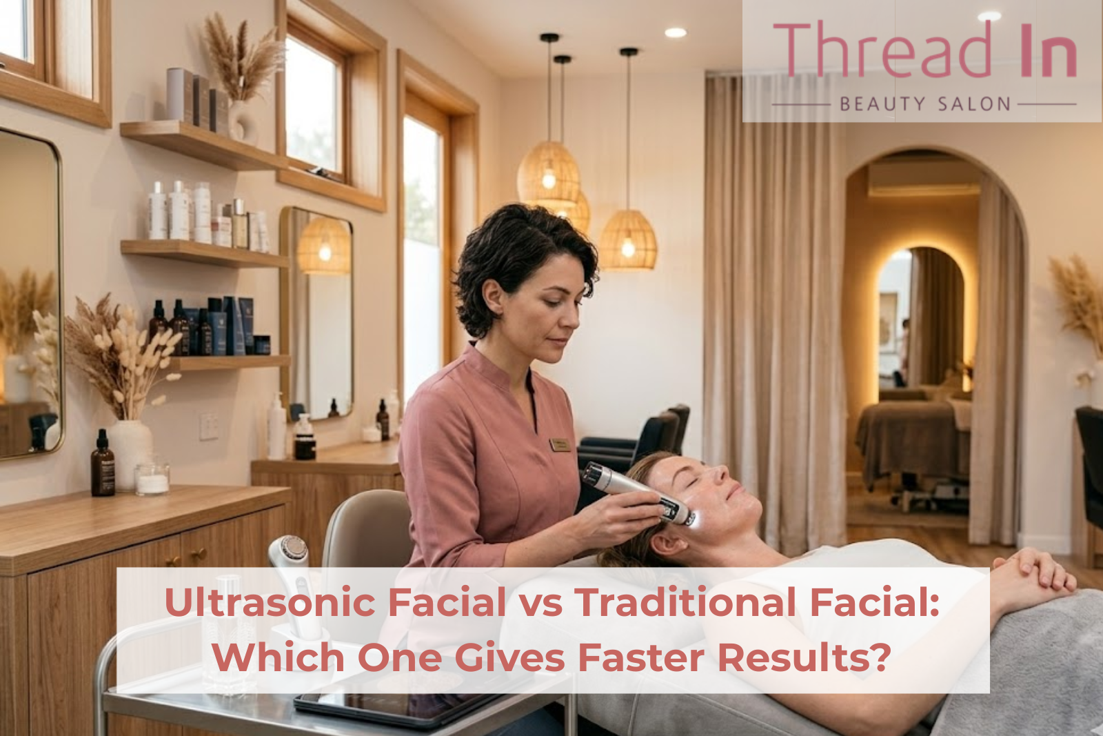 Ultrasonic Facial vs Traditional Facial: Which One Gives Faster Results?