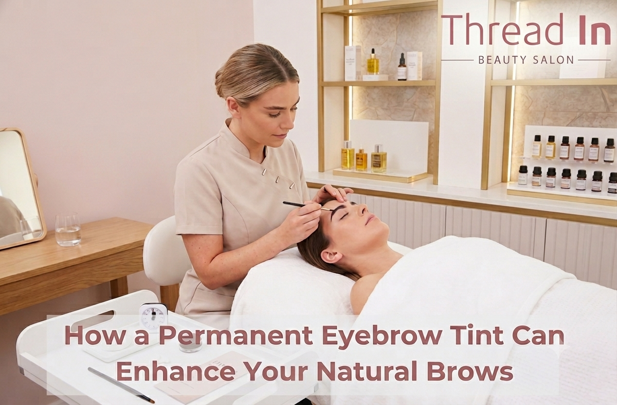 How a Permanent Eyebrow Tint Can Enhance Your Natural Brows