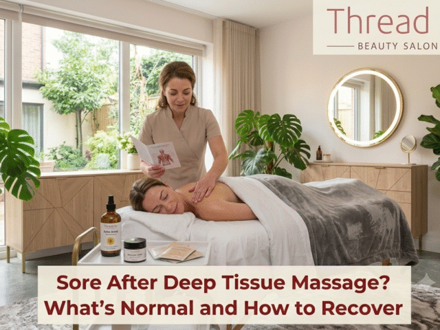 Sore After Deep Tissue Massage? What’s Normal and How to Recover