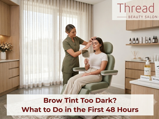 Brow Tint Too Dark? What to Do in the First 48 Hours